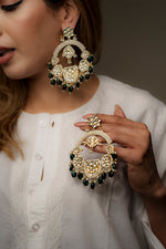 Load image into Gallery viewer, Kriya ChandBali Earring
